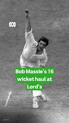 149K views · 1.7K reactions | 16 wickets on debut is not bad… On Episode 2 of Jim Maxwell’s Ashes Special, Jim looks back on Bob Massie's incredible 16 wicket haul on debut during the 1972 Lord’s Test and how it launched his career at the ABC. Hear the full podcast, Jim Maxwell's Ashes special, on the ABC listen app Grandstand Cricket Podcast feed: https://ab.co/47KFVqp | ABC Sport | Facebook