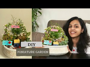 Creating Easy & Beautiful Miniature Garden | DIY Miniature Garden