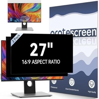 [2 Pack] Computer Privacy Screen 27 Inch for 16:9 Qatar | Ubuy