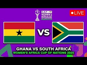 Ghana vs South Africa Women – Full Match Analysis & Key Stats|WAFCON 2025
