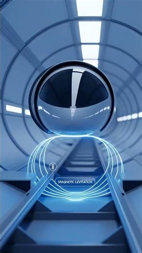 Hyperloop The Train That Moves Faster ThanAir!#Hyperloop#FutureTransport#TechExplained#InnovationAhe