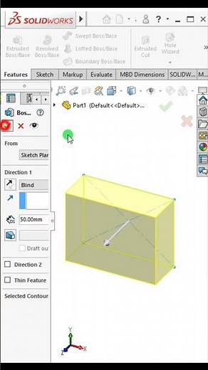 Solidworks Shell with Variable Thickness