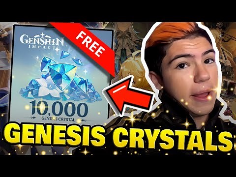 How to get *10,000* FREE Genesis Crystals in Genshin Impact 2025 💎 Free Crystals Genshin Redeem Code