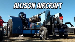 INSANE Aircraft powered tractor pulling!! #outlawpulling #tractorpulling | Outlaw Truck & Tractor Pulling Association