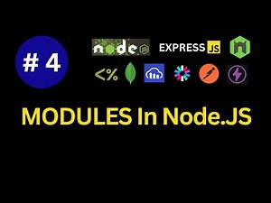 4. Modules in NodeJS In Hindi
