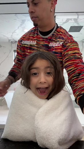 Dad Does Daughter's Hair | Funny Family Moment