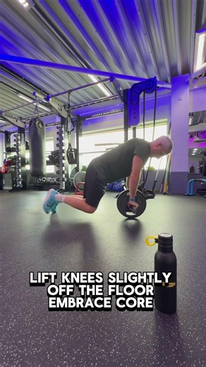 Landmine Bear Crawls #exercise #core