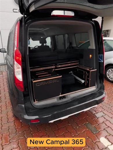 Campal 365 is coming soon 🙌 Thanks to our collaboration with Clare, we have designed an all-new, all-weather modular 2-person camping box, specifically created for day-to-day car use and year-round camping, making it ideas for those spontaneous trips! It includes dedicated compartments for essentials like a toilet, cool box, wash basin and powerpack, plus four tables (Movie nights, internal dining, outside table, and sturdy cooking table). The back seats stay in place, the box is completely rem