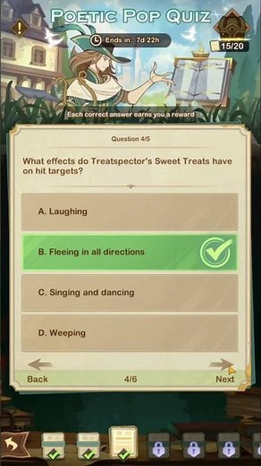 AFK Arena Poetic Pop Quiz Day THREE ANSWERS Oct 2025