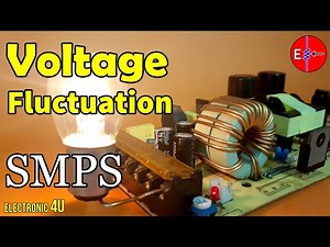 Why do switching power supplies fluctuate in voltage?