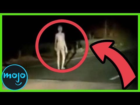 ¡Top 10 veces que Aliens fueron CAPTADOS EN VIDEO!