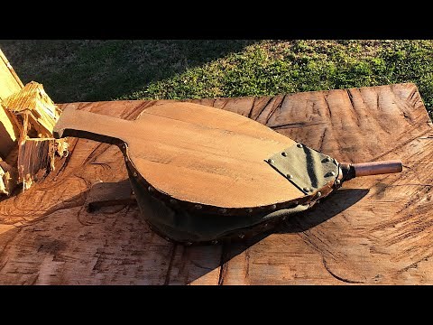 Making a bellows for the fire pit, forge, fireplace or grill