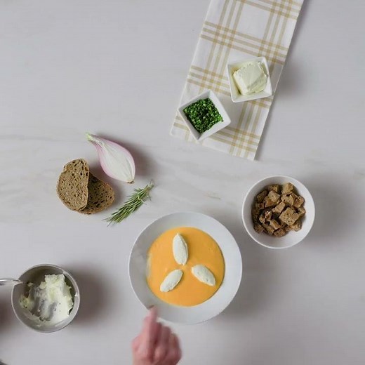 How to make pumpkin soup recipe | Smeg hand blender HBF02