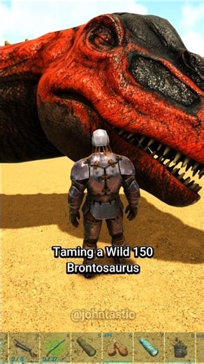 ARK TAMING BRONTO 💀💀