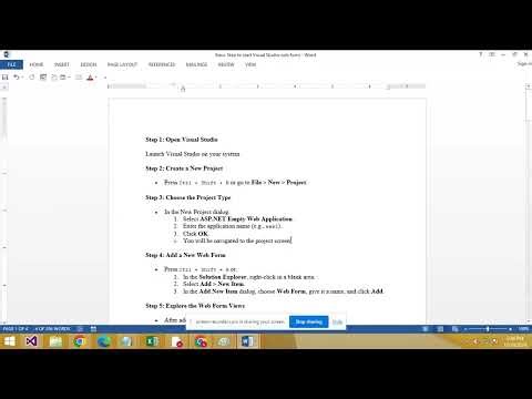 How to Create an ASP.NET Empty Web Application in Visual Studio: Step-by-Step Guide!