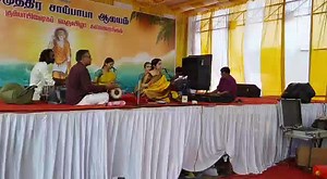 From a recent concert at baba temple.. #Happy #Thursday #shirdi #baba | Saradha Raaghav