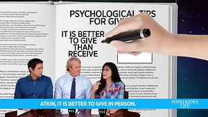 We know it's better to give than receive... But now we know it's better to give IN PERSON! Here's Connie Sellecca to tell you why... | John Tesh