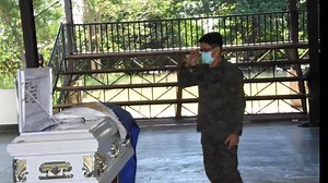 "I do not know the dignity of his birth, but I do know the glory of his death." The 5th Infantry (STAR) Division headed by MGen Pablo M Lorenzo AFP gives full military honors to Cpl Jeffrey Ayson who paid for the ultimate sacrifice in serving the people of Sulu at 5ID Covered Court, Camp Melchor F Dela Cruz, Upi, Gamu, Isabela on April 26, 2020. The whole STARTROOPERS family offer their deepest sympathy and heartfelt condolences to the family of our fallen comrade hero. His bravery and heroism w