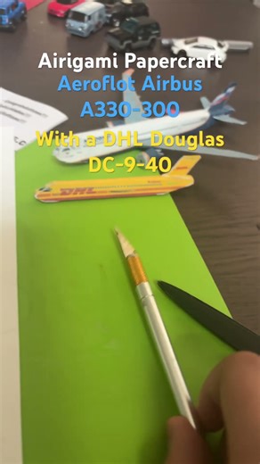 these two are the first airigami paper models i have EVER made