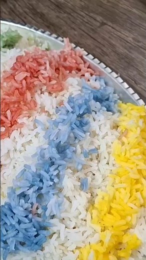 Colored Rice with Natural Ingredients! | How to Make Your Plate a Rainbow!" 🌈 #coconutflour