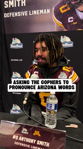 Gophers Test Arizona Words in Bowl Season