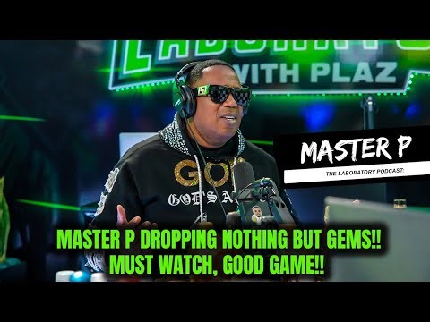 Master P came to the Lab and dropped some straight gems!!💎
