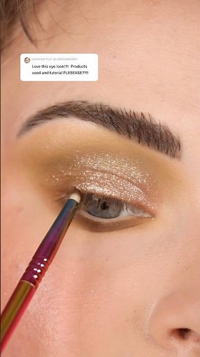 The green eyeshadow tutorial you’ve all been asking for! #fallmakeup #greeneyeshadow