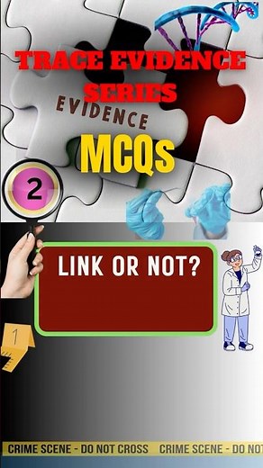 Can You Solve This CSI Question? Trace Evidence Quiz #2 What is Trace Evidence? #mcqquiz #csi #nfsu