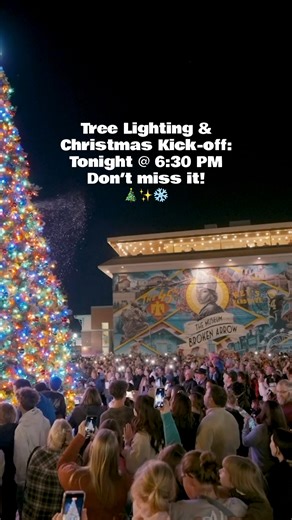 Tonight is the NIGHT! Christmas in Broken Arrow Kick-off is at 6:30 PM on Main Street in the Rose District. Tonight's Festivities: 🎄Tree Lighting Ceremony - Lights on AT 6:30 PM! 🎅Santa in his iconic sleigh 🎷Grady Nichols Live ❄️Okie Igloo Village 🤹Inspyral Circus 🍔Food Trucks 🤶Festive characters walking the streets 🧶Crafts at Arts at 302 and Craft Show 🎵Victorian Carolers 🐴Horse-Drawn Carriage Rides 🎈Bounce House, Kristie's Twisties Balloons and Entertainment 💃🏻 Performances by Thea