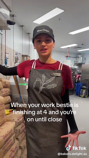 Closing with Your Work Bestie at Bakers Delight