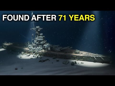 IJN Musashi – World's Largest WWII Battleship Found After 71 Years on the Ocean Floor