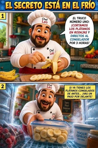 Helado casero sin azúcar en 5 minutos #receta #helados #saludable