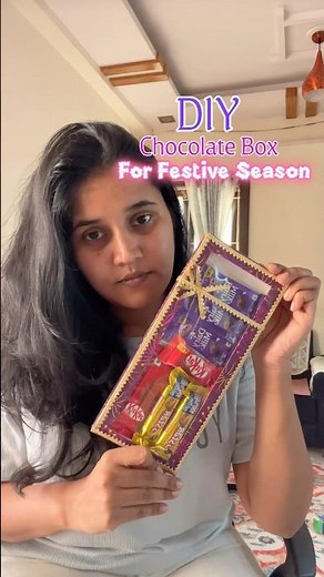 Turning a Matchbox into a cutest Chocolate Gift Box!Festive Craft #diygiftideas #creativerecycling