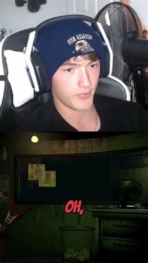 Definitely not first try. #fnaf3 #fnaf #funny #funnyshorts #funnymoments #fivenightsatfreddys