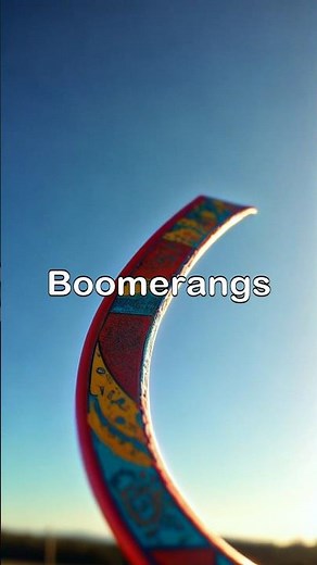 How Do Boomerangs Work???