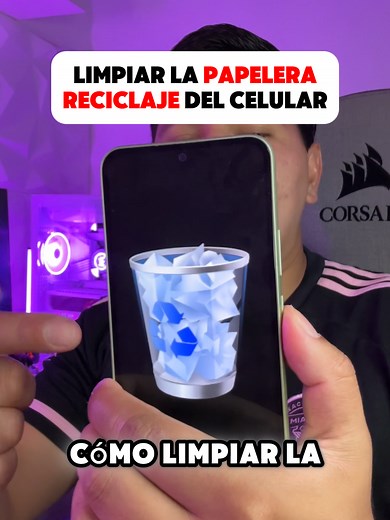 Cómo limpiar la papelera de reciclaje de tu celular