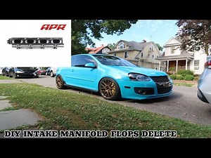 How to install APR Intake Manifold Runner Flap Delete| DIY|GOLF R |S3|A4|2.0T