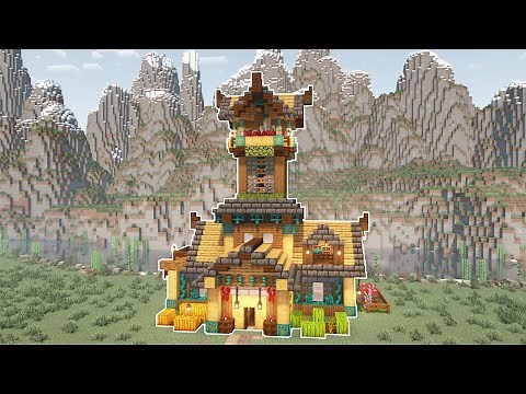 How to build Medieval Village 1/20 : Alchemist House - Minecraft Tutorial