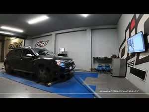 Dacia Duster 1.5 DCI 110cv Reprogrammation Moteur @ 126cv Digiservices Paris 77 Dyno