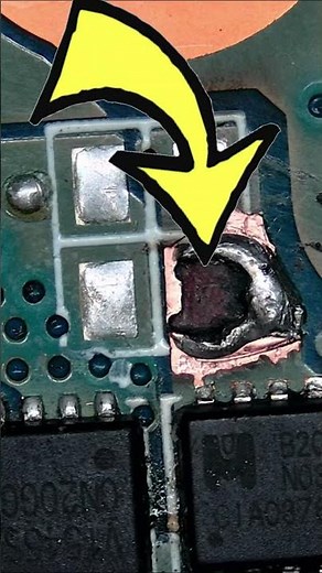 This video showcases the intricate process of circuit board repair.