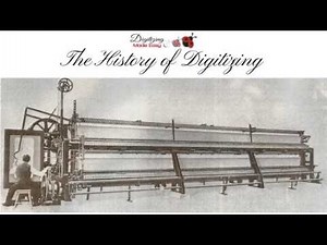 The History of Digitizing Embroidery