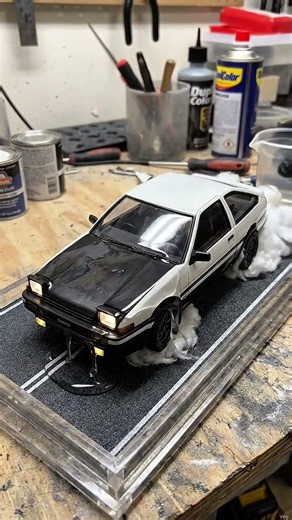The Legendary AE86 Frozen in Resin 😍🔥