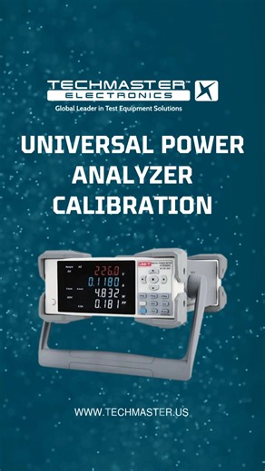 Techmaster Electronics. Calibration & Testing services. on Instagram: "Universal Power Analyzer Calibration: Ensuring Accuracy in Modern Power Quality Measurements"