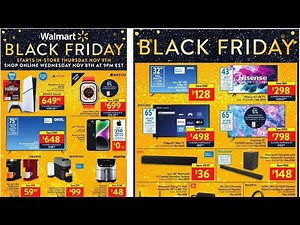Walmart "Black Friday" Flyer Canada 🇨🇦 | November 09 - November 15