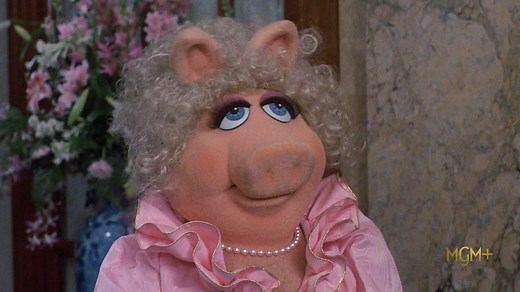 Joan Rivers and Miss Piggy: a dynamic duo. Watch The Muppets Take Manhattan on MGM | MGM