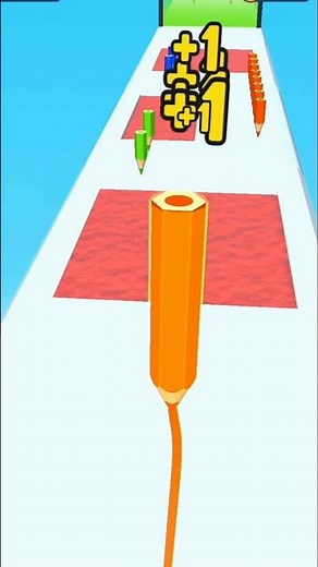 Pencil Run 😂 Android ios, Cool Game Ever Player #shorts #funny #viral