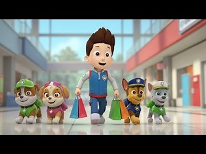 Paw Patrol Go to the Shopping Mall 🐾🛍️ | Fun Kids Cartoon Adventure