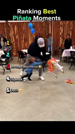 Ranking Best Piñata Moments 🤣 #shorts #rankingshorts #funny