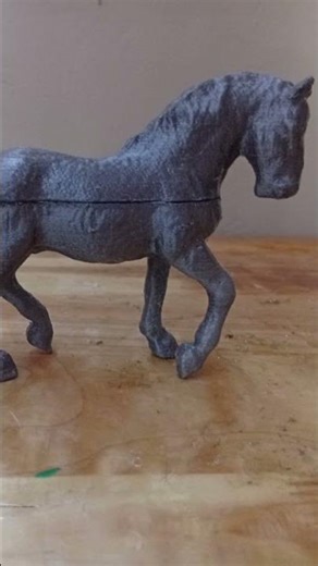 my first 3D printer horse !#horses #schleich #schleichhorse #3dprinting