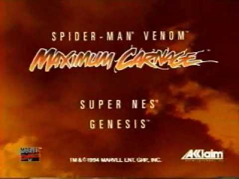 GEN/SNES | Spider-Man & Venom: Maximum Carnage | Commercial Trailer